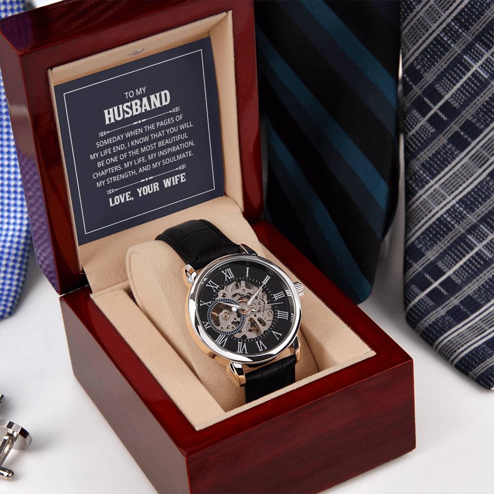 Timeless Fusion: Men's Openwork Watch for Remarkable Style